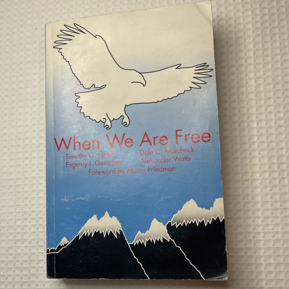 When we are free book by Timothy Nash